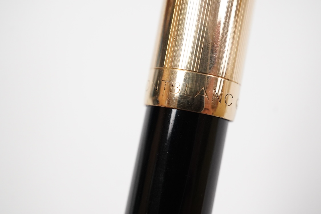A Mont Blanc vintage fountain pen c.1950's, no.644 with 14ct Mont Blanc nib